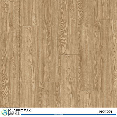 SPC Click Nature Oak Wood Flooring Plank With IXPE