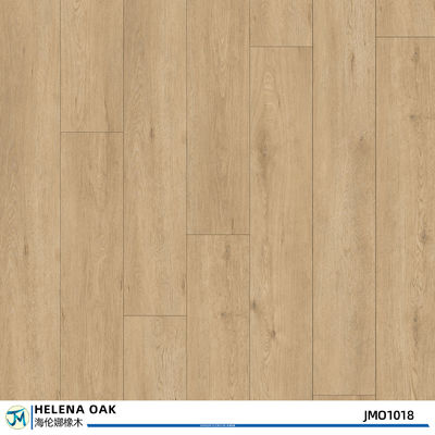 Bathroom Oak Wood Effect Floor Tiles PVC Self Adhesive