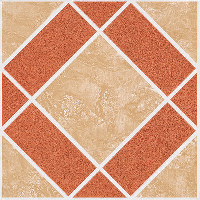 PVC Large Marble Effect Self Adhesive Floor Tiles Geometry Puzzle Square