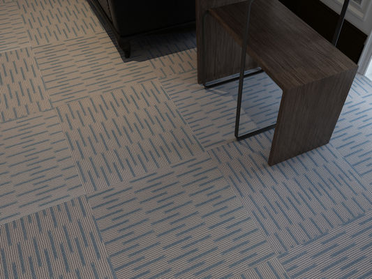 Wood Square Tiles Bathroom Floor Self Adhesive Carpet Pattern