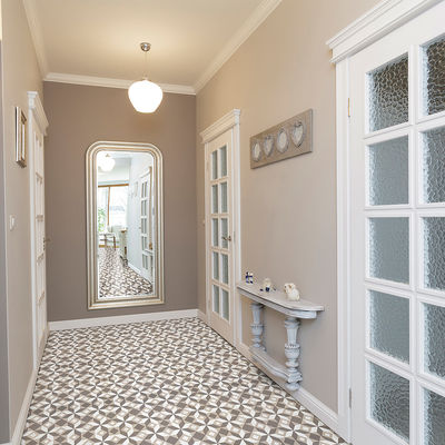 12" PVC Self Adhesive Retro Floor Tile For Budget-Friendly Projects