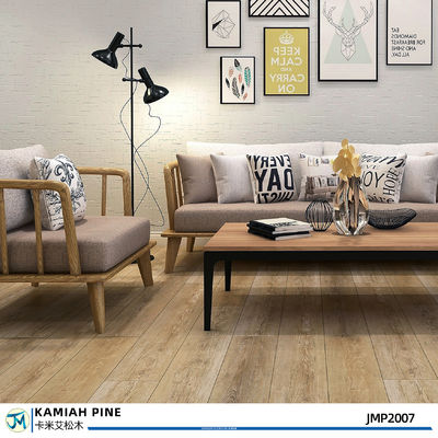 4mm 5mm SPC Pine Wood Flooring Plank Layered Structure
