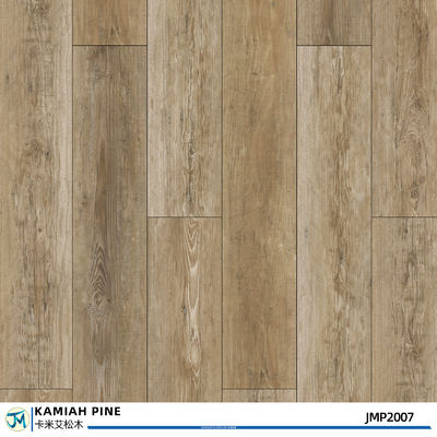 4mm 5mm SPC Pine Wood Flooring Plank Layered Structure