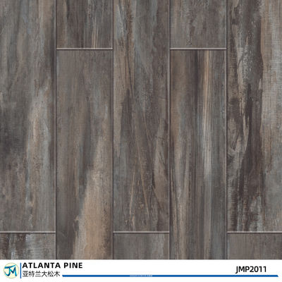 4mm 6.5 Mm Spc Pine Wood Flooring Plank Layered Structure