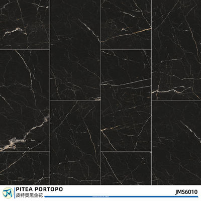 Decorative SPC Bathroom Marble Floor Tile 12"X24"