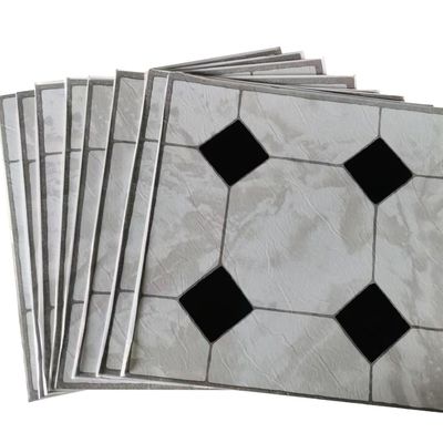 Self Adhesive geometry puzzle PVC Floor Tiles 12inchesx12inches ( 305x305mm)