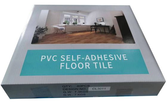 Self Adhesive geometry puzzle PVC Floor Tiles 12inchesx12inches ( 305x305mm)