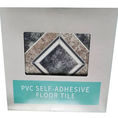 High Gloss Bathroom Floor Self Adhesive Tiles Geometry Puzzle Square Kitchen