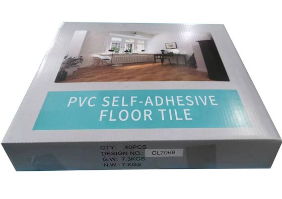 High Gloss Bathroom Floor Self Adhesive Tiles Geometry Puzzle Square Kitchen