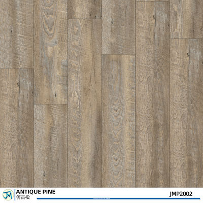PVC Self Adhesive  Natural Pine Wood Flooring Plank 6inches X 36 Inches